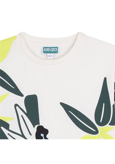 T-shirt con stampa KENZO KIDS | K61885117